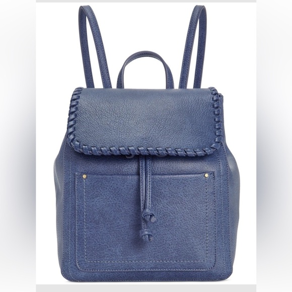 Style & Co Whip-Stitch Backpack Moonlight Blue Magnetic Snap main image 4